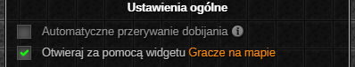 Ustawienia ogólne